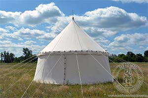 Cotton%20Tents - Medieval Market, made from an impregnated cotton